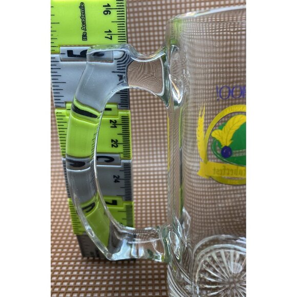 YAHOO Glass Beer Stein 19th Annual Oktoberfest 2014 11 oz Employee Collectible - Picture 6 of 9